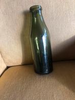 3 Antieke  Groene Zaadflessen, Ophalen of Verzenden