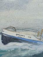 Schilderij reddingsboot IJmuiden KNZHRM Johanna Louise, Antiek en Kunst, Ophalen