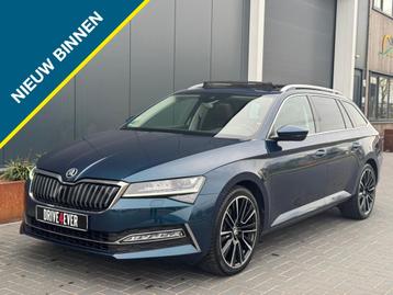 Skoda Superb Combi 1.4 TSI iV Bns Ed. 218pk TREKHAAK PANO CA beschikbaar voor biedingen