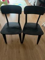 Lisabo Ikea Stoel 2x, Ophalen, Gebruikt, Twee, Zwart