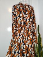 King Louie Rosie Midi Dress S, Bruin, Ophalen of Verzenden, Zo goed als nieuw, King Louie