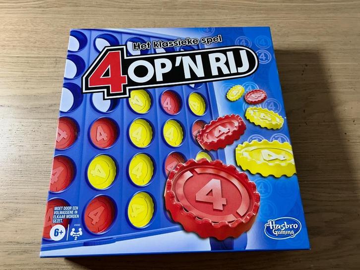 4 op n Rij | Hasbro | Vier op n Rij, Hobby en Vrije tijd, Gezelschapsspellen | Bordspellen, Gebruikt, Ophalen of Verzenden