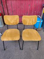 Zuiver Benson Design eetkamerstoelen okergeel, Ophalen of Verzenden, Overige kleuren