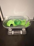 Nieuwe hamsterkooi, Dieren en Toebehoren, Knaagdieren en Konijnen | Toebehoren, Ophalen, Zo goed als nieuw, Loopwiel of Rad