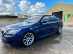 BMW M5 e60 V10 2007  37dkm! Topstaat!, Auto's, Automaat, Zwart, Blauw, 508 pk