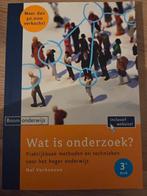 Nel Verhoeven - Wat is onderzoek?, Ophalen of Verzenden, Zo goed als nieuw, Nel Verhoeven