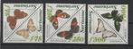A350 Suriname 814/15 postfris Dieren / Vlinders, Postzegels en Munten, Postzegels | Suriname, Verzenden, Postfris