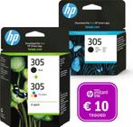 HP 305 - Inktcartridge - Origineel - Kleur & 2x Zwart