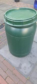 Waterdichte ton, Tuin en Terras, Regentonnen, Minder dan 75 liter, Ophalen, Gebruikt, Kunststof