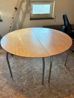 2 Halfronde Tafels - Multiplex Bladen, Ophalen, Gebruikt