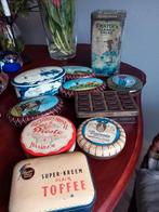 Verzamel lot blikken o.a Droste, Kwatta Tjoklat,Baronie, Verzamelen, Ophalen of Verzenden, Zo goed als nieuw, Overige, Droste