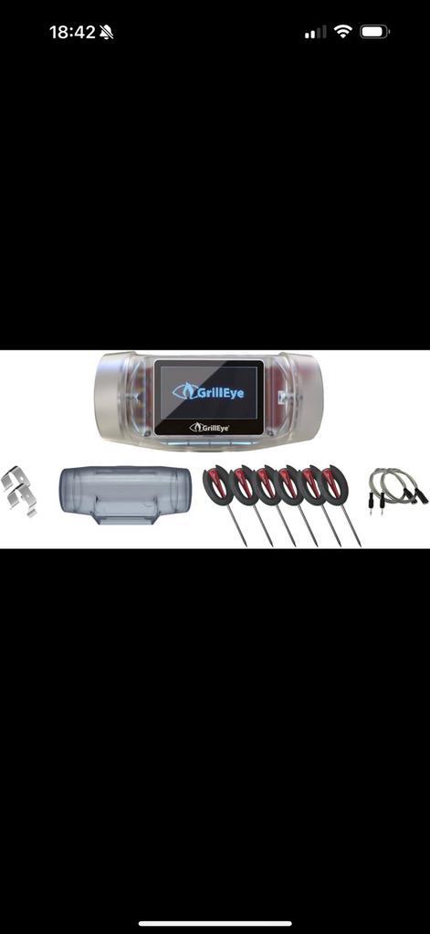 Partij Grilleye thermometers - diverse types, Tuin en Terras, Barbecue-accessoires, Nieuw, Ophalen of Verzenden