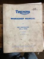 Triumph Workshop Manual 650cc Twins, Motoren, Triumph