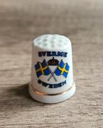 Vingerhoedjes verzamelen  - Zweden  - vingerhoed, Ophalen of Verzenden, Zo goed als nieuw, Porselein, Buitenland