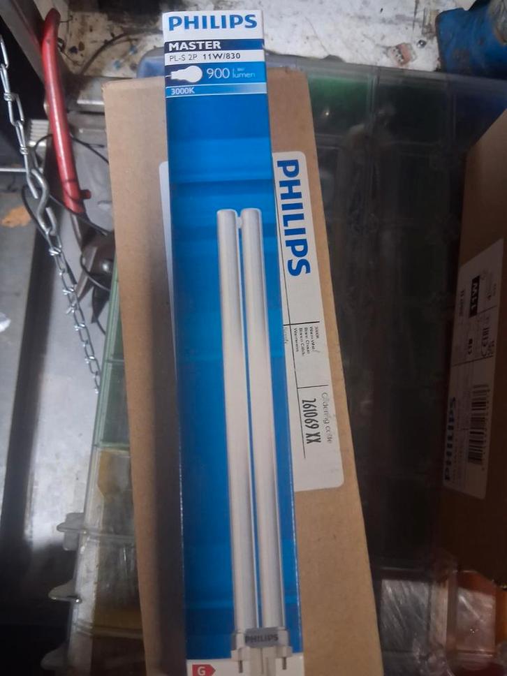 16x Philips MASTER PL-S 2P 11W/830 Lampen, Doe-het-zelf en Verbouw, Elektra en Kabels, Nieuw, Overige typen, Ophalen of Verzenden