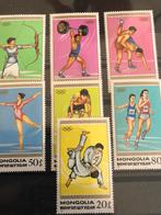 Olympische Spelen, Mongolië 1988, Postzegels en Munten, Postzegels | Thematische zegels, Verzenden, Postfris, Sport