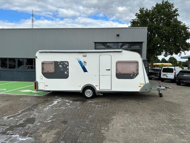 Knaus Eurostar 500 TF Compleet! -Familie Caravan, Caravans en Kamperen, Caravans, Particulier, tot en met 4, 1250 - 1500 kg, Rondzit