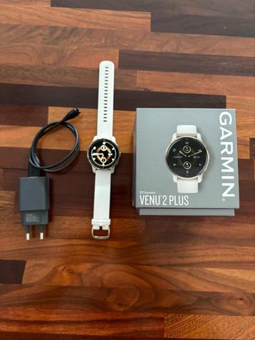 Garmin Venu 2 Plus gold smartwatch horloge watch beschikbaar voor biedingen