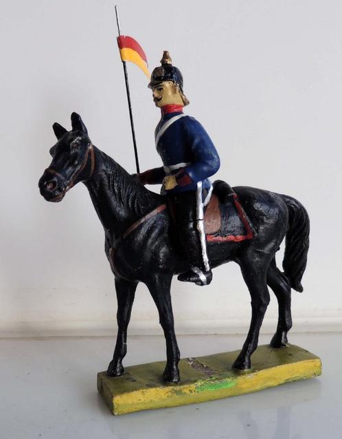 Hausser Elastolin Dragonder 10 cm, Antiek en Kunst, Antiek | Speelgoed, Ophalen of Verzenden
