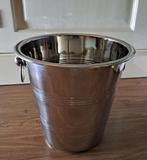 IJsemmer /Wijn Champagnekoeler metaal Jaarwisseling Feestje, Ophalen of Verzenden, Gebruikt, Met handgreep
