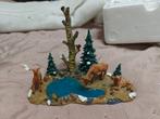 Lemax Kersttafereel met Hertjes en Accessoires, Diversen, Kerst, Ophalen of Verzenden, Zo goed als nieuw