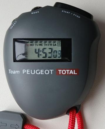 Stopwatch Team Peugeot Total 206WRC beschikbaar voor biedingen