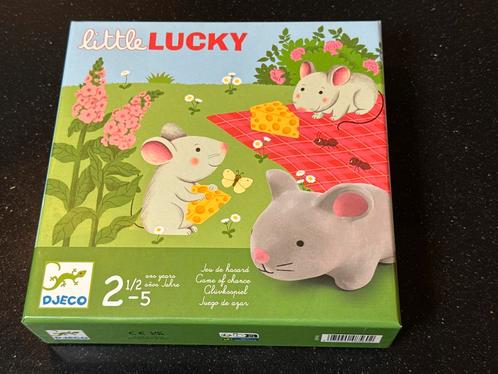 Djeco Little Lucky Bordspel - Zo Goed Als Nieuw, Hobby en Vrije tijd, Gezelschapsspellen | Bordspellen, Zo goed als nieuw, Een of twee spelers