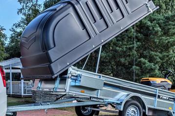 TIKI trailer | 125x265 | kiepfunctie | 550kg laadvermogen beschikbaar voor biedingen