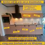 Bereken zelf de prijs van je nieuwe keuken., Huis en Inrichting, Keuken | Complete keukens, Ophalen, Nieuw, Enkelwandige keuken