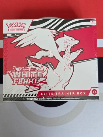 White Flare Elite Trainer Box (ETB) Sealed beschikbaar voor biedingen