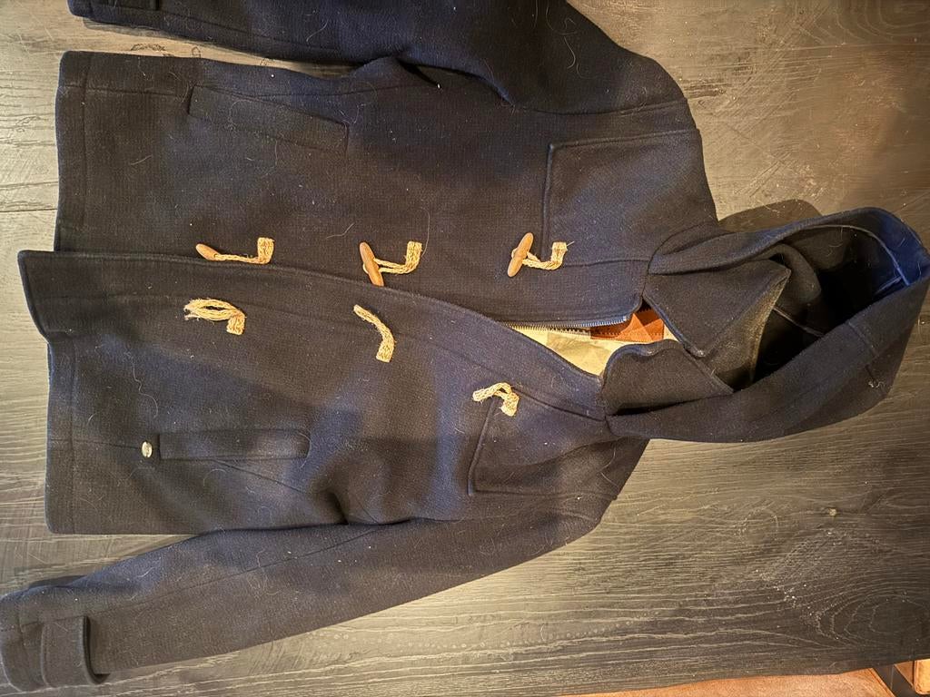 Scotch & Soda Duffelcoat Houtje-Touwtje XXL Donkerblauw, Ophalen of Verzenden, Gedragen, Overige maten, Blauw
