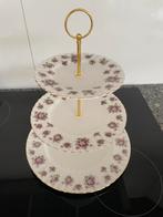 Royal Albert SWEET VIOLETS ETAGERE💜💜💜, Ophalen, Zo goed als nieuw, Kop en/of schotel