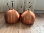 Zuiver - 2 koperkleurige lampen (Big glow), Ophalen, Zo goed als nieuw, Minder dan 50 cm