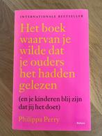 Het boek waarvan je wilde dat je ouders het hadden gelezen, Verzenden, Philippa Perry, Ontwikkelingspsychologie, Zo goed als nieuw