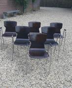 Eromes design eetkamerstoelen jaren 60  palisander pagholz, Huis en Inrichting, Ophalen, Zo goed als nieuw, Vijf, Zes of meer stoelen