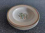 servies Art & Design koffietijd sinaasappel  borden nieuw, Nieuw, Ophalen of Verzenden, Bord(en), Overige stijlen