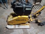 trilplaat wacker 2360  eventueel ook trilplaataanhanger., Ophalen, Gebruikt