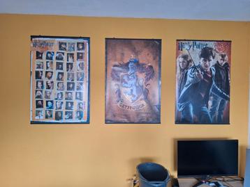3x poster Harry Potter 60x 92 cm incl strips beschikbaar voor biedingen