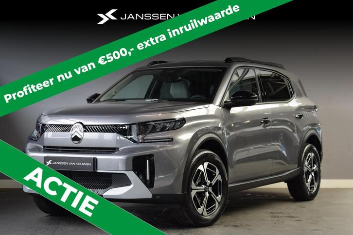 Citroen C3 Aircross 1.2 Hybrid 136 Max 2 + 6 jaar garantie/, Auto's, Citroën, Bedrijf, Te koop, C3 Aircross, ABS, Achteruitrijcamera