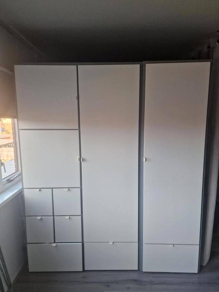 Ikea visthus Kledingkast - Ruim en Praktisch!, Huis en Inrichting, Kasten | Kledingkasten, Gebruikt, 200 cm of meer, 150 tot 200 cm