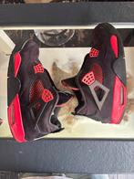 Jordan 4 Red Thunder Maat 46 - Beschadigd, Kleding | Heren, Schoenen, Ophalen of Verzenden, Gedragen, Zwart, Sneakers of Gympen