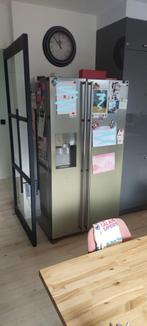 Defecte Amerikaanse Samsung Koelkast, Witgoed en Apparatuur, Ophalen, 200 liter of meer, 60 cm of meer, Met aparte vriezer