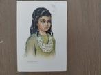 Indiaas meisje, Lily Eversdijk Smulders. Voor het kind kaart, Verzenden, 1960 tot 1980, Gelopen, Kinderen