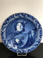 Porceleyne Fles wandbord De Nar naar Frans Hals (Reyshof), Antiek en Kunst, Ophalen of Verzenden