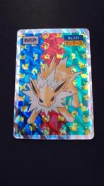 Japanse cardass Jolteon Prism no.135 pokemon kaart, Ophalen of Verzenden, Gebruikt, Losse kaart, Foil