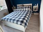 Ikea bed SONGESAND 140 x 200, Huis en Inrichting, Slaapkamer | Bedden, Ophalen, Wit, Tweepersoons, 140 cm