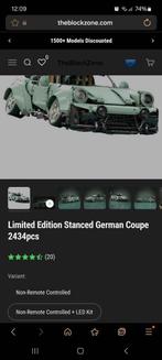 Blockzone Stanced Duitse Coupe - Limited Edition, Kinderen en Baby's, Speelgoed | Duplo en Lego, Ophalen of Verzenden, Nieuw, Complete set