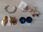 lot kreolen en hangers (fantasie) (5), Sieraden, Tassen en Uiterlijk, Oorbellen, Ophalen of Verzenden, Zo goed als nieuw, Overige kleuren