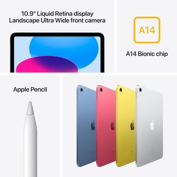 A2696,  iPad 10, blauw/geel , 64GB WiFi beschikbaar voor biedingen