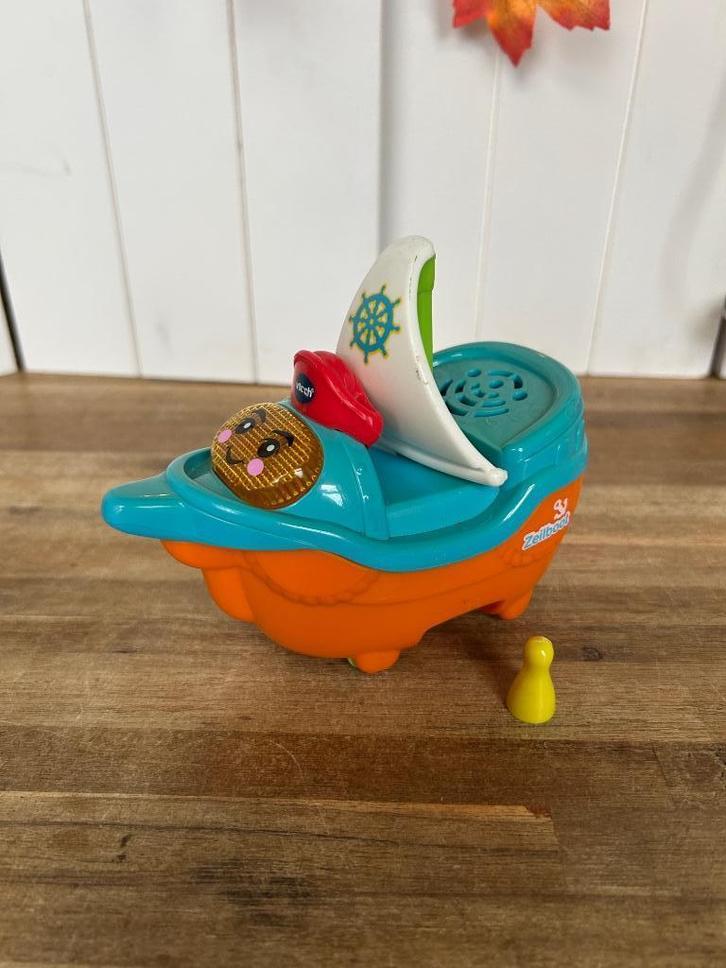 Vtech Blub Blub Bootjes Ziggy zeilboot, Kinderen en Baby's, Speelgoed | Vtech, Zo goed als nieuw, 2 tot 4 jaar, Ophalen of Verzenden